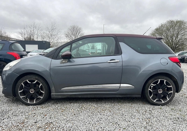 Citroen DS3 cena 12900 przebieg: 114000, rok produkcji 2010 z Zagórów małe 79